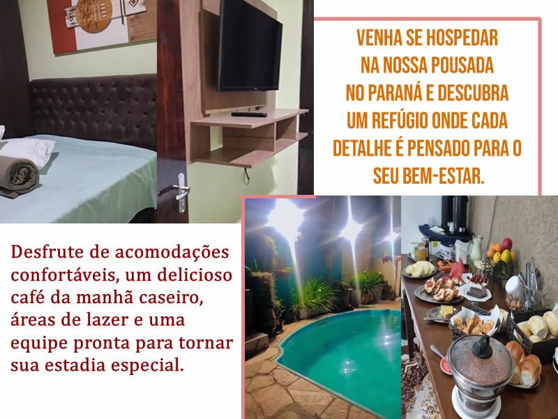 Aqui Você Encontra Conforto, Tranquilidade e Hospitalidade Que Encantam.